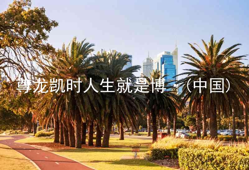 尊龙凯时人生就是博·(中国)